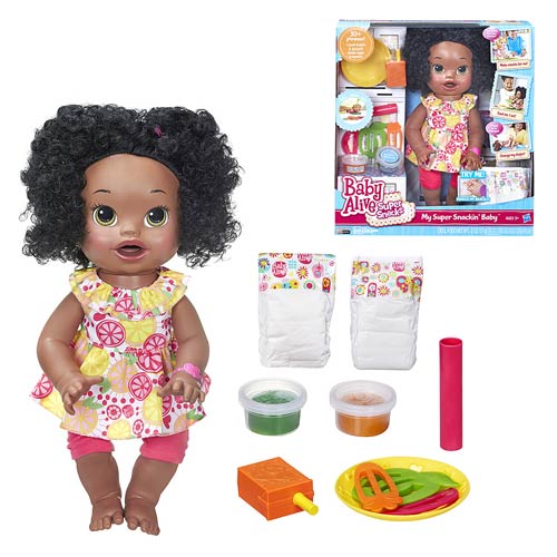 Baby Alive My Super Snackin Baby Doll (African-American)